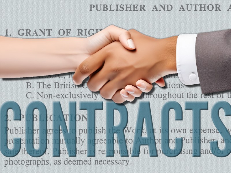 Book contracts, textbooks, and going out-of-print