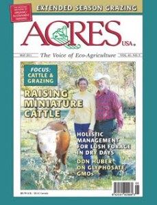 Acres USA May 2011 cover Acres USA May 2011 cover