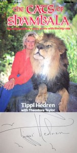 Tippi Hedren signature