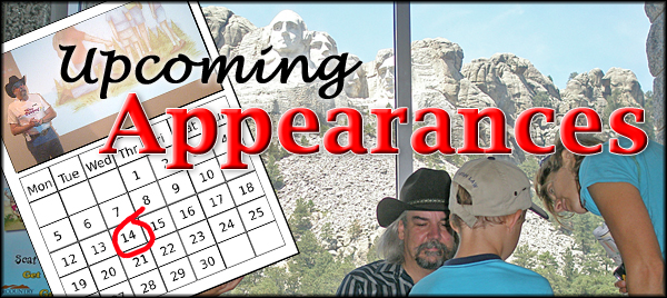 Upcoming Appearances Header