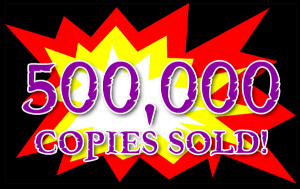 500000 copies sold