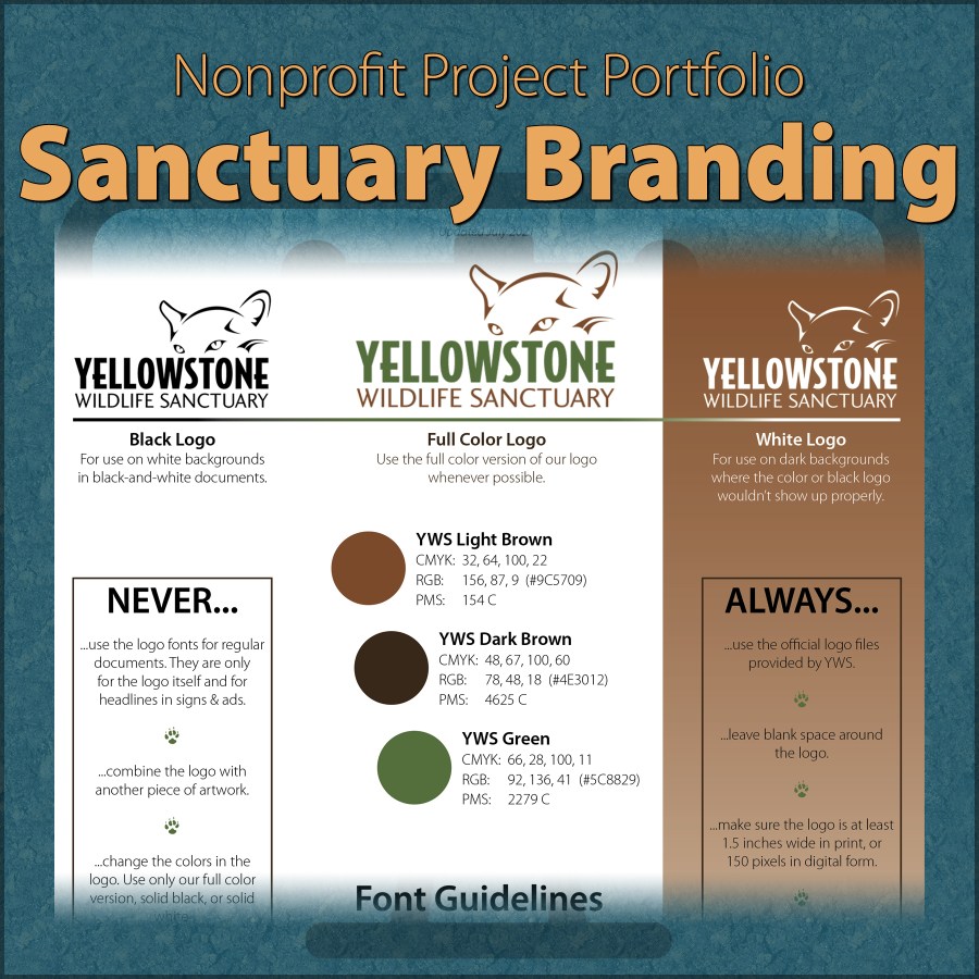 Branding Yellowstone Wildlife Sanctuary