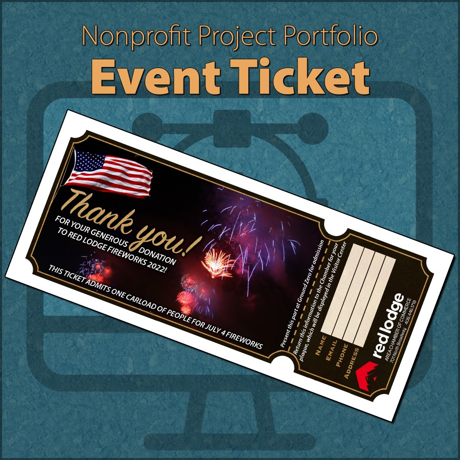 Fireworks Event Ticket