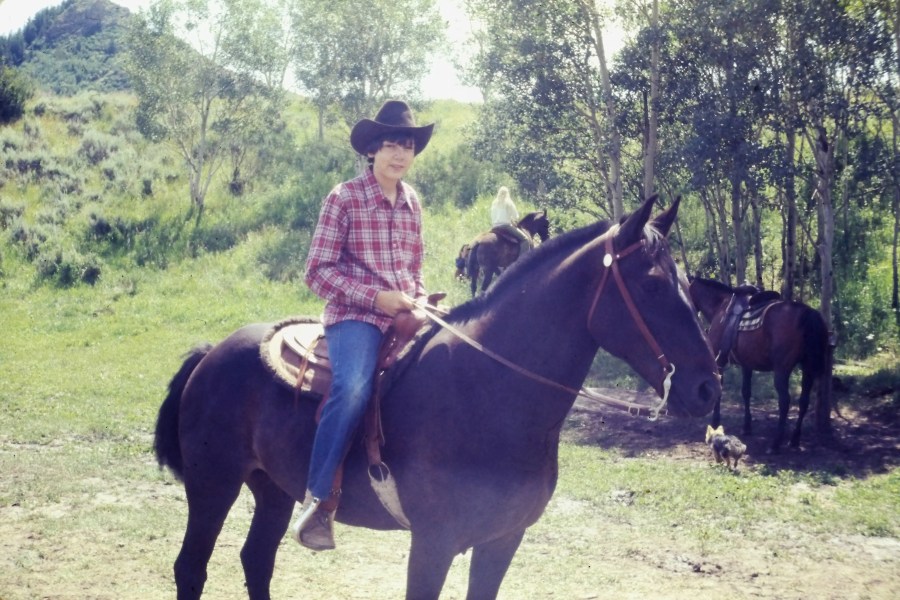 Gary on horseback in Mexico
